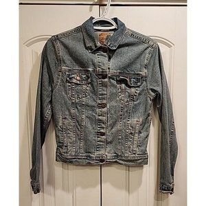 Levis Strauss Sz. XXL Juniors Jean Trucker Jacket 80's 90's Look